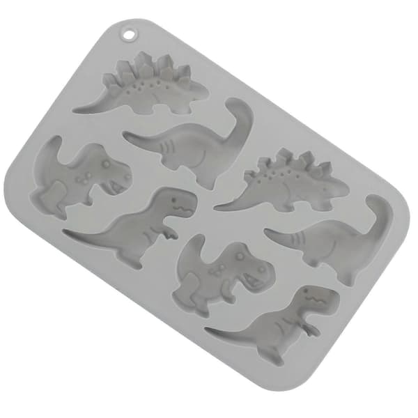 Dinosaur Silikonformer Bakeform DIY Bakeverktøy for Sjokoladekake og Dessert