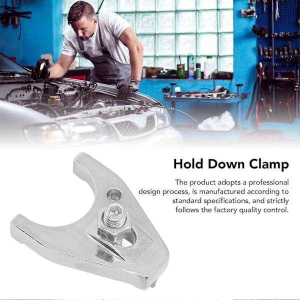 Fordelerklemme Krom Billet Aluminium Hold Down Klemme med Bolt Udskiftning til CHEVY FORDELER V8 V6