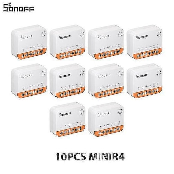 1-20kpl Sonoff Mini R4 Wifi Kytkinmoduuli Älykäs Wi-fi 2-suuntainen Kytkin Älykäs Koti Toimii R5 S-mate 10pcs