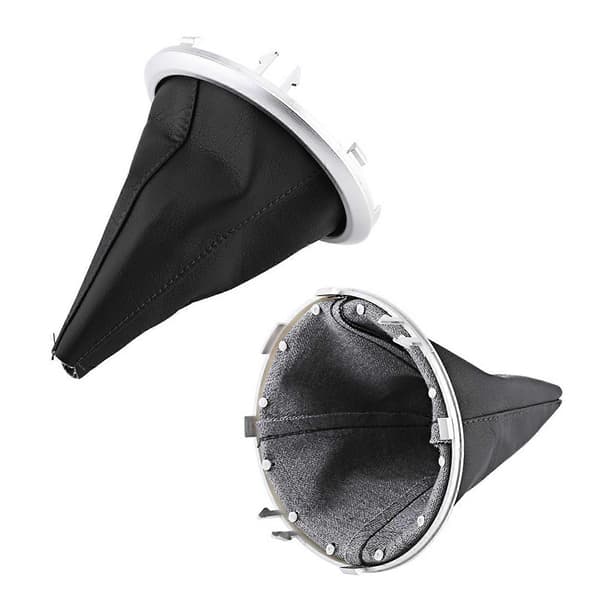 Svart manuell växellåda växelspaksram damask skydd Passar Suzuki Swift SX4 2005-2010