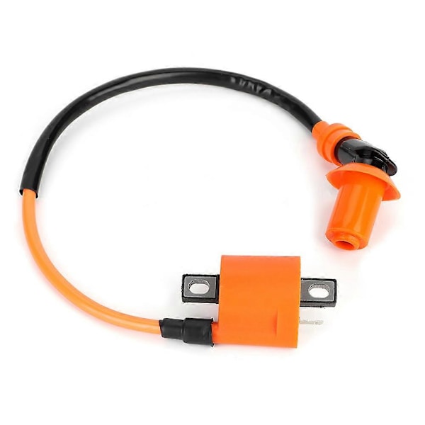 Modifierad Orange Svart Tändspole 6-Pin A7TC Tändstift Passar GY6 50CC 125CC 150CC