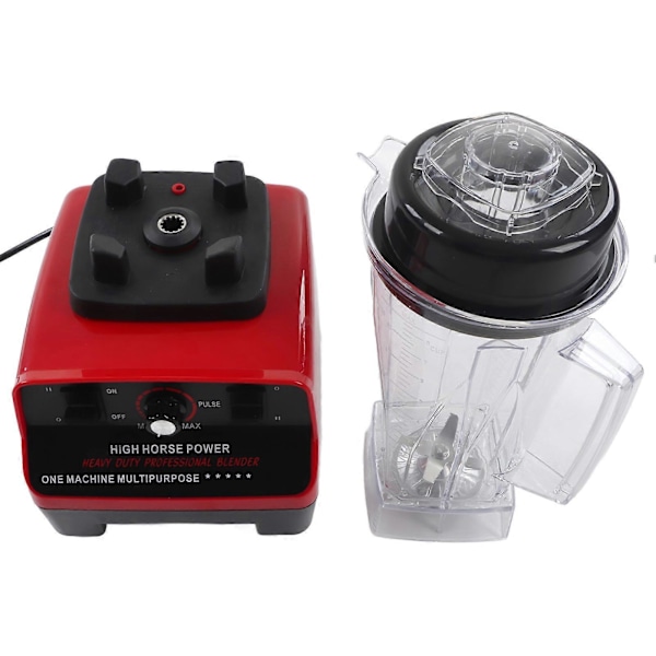 3000W Blender Professionel 2L Bordblender Elektrisk Saftpresser Juicer til Køkken