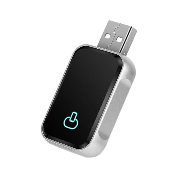 Trådløs CarPlay Adapter 2i1 Kablet til Trådløs CarPlay Android Auto Adapter, Trådløs Carplay Adapter med Usb
