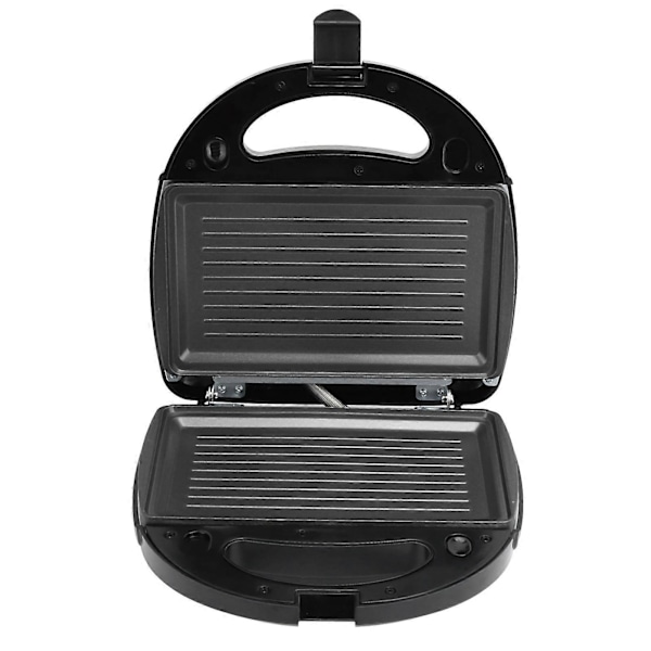 750W 3-i-1 Frokostmaskin Dobbeltsidig Varmesandwichmaker Elektrisk Vaffeljern
