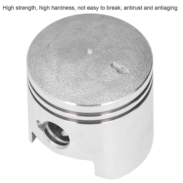 40mm Kolvringssats Stållegering Stabil Prestanda för 2-takts 49cc 50cc Moped Scooter Dirt Bike