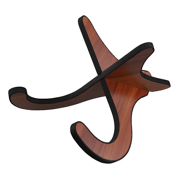 2 st Bärbara Ukulele MDF Hållare Ställ Vertikalt Gitarr Violin Display Ställ Rack Tillbehör
