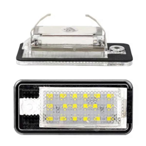 Lys for Nummerplate Lys for Nummerplate for A3 A4 S4 RS4 B6 B7 A6 RS6 S6 C6 S5 A8 S8 Canbus