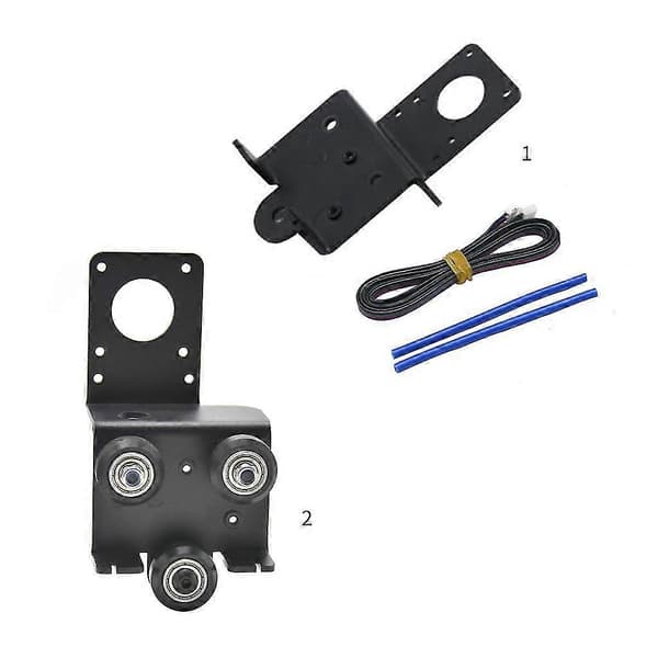 Ekstruuderin tukilevy pyörällä Ender-3 V2 -ekstruuderille 3D-tulostimeen Backboard with caste