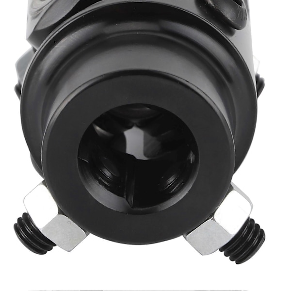 3/4in Styreaksel U-led Rustfrit Stål Slidstærk Holdbar Sort Universal