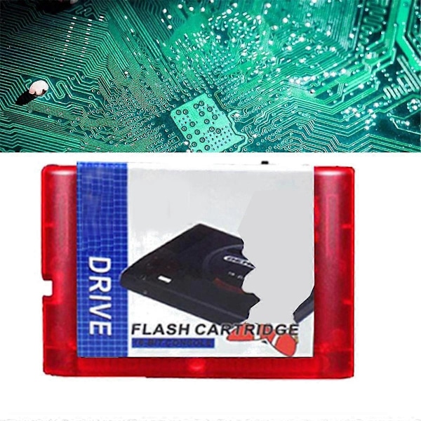 1000 in 1 EDMD -peli Drive-konsolille US/EU/JP Universaali pelikortti OSV3.8 Versio B