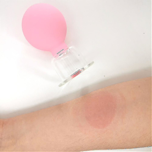 Tflycq 4 st Massage Gummi Ansikte Hudlyft Vakuum Koppning Terapi Verktyg