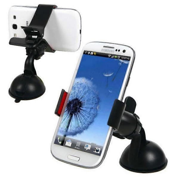 Universell bilholder for smarttelefoner / GPS opptil 9 cm