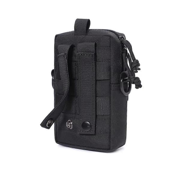 Molle EDC Vattenflaskficka, Utomhus Sport Telefonväska, Rese Camping Vandring Midjeväskor med Kantin Vattenflaskhållare