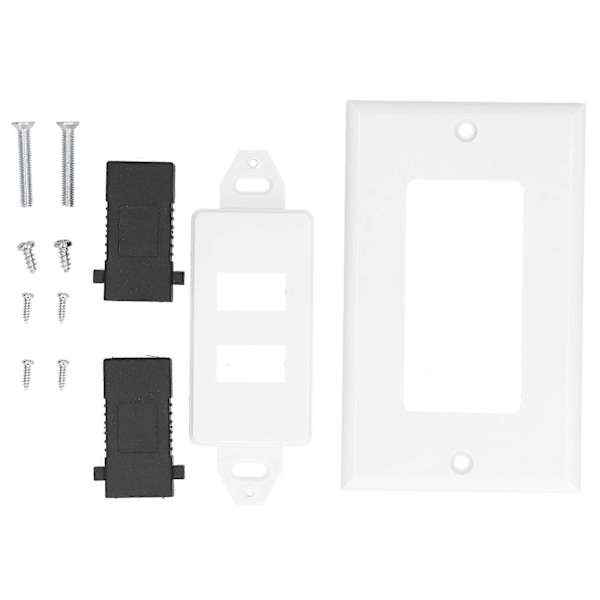 USB 3.0 Veggplate Dataoverføring 2 Port USB 3.0 Komponent Kompositt Veggpanel for Lading