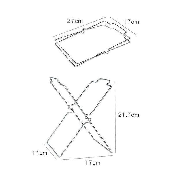 1 stk. søppelposeholder i rustfritt stål for oppheng, søppelposeholder, søppelposeholder til kjøkken, bæreposeholder