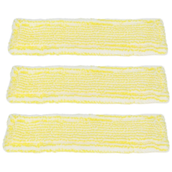 3 stk. Mikrofiber Vindusvasker Pad Erstatning Passer for Karcher WV2 WV5 Vindusvasker