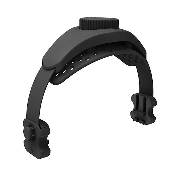Silikone Komfort Hovedrem til 3/2/Pro/Pico4 VR Headset med Justerbare VR Dekompressions Hovedremme - Sort