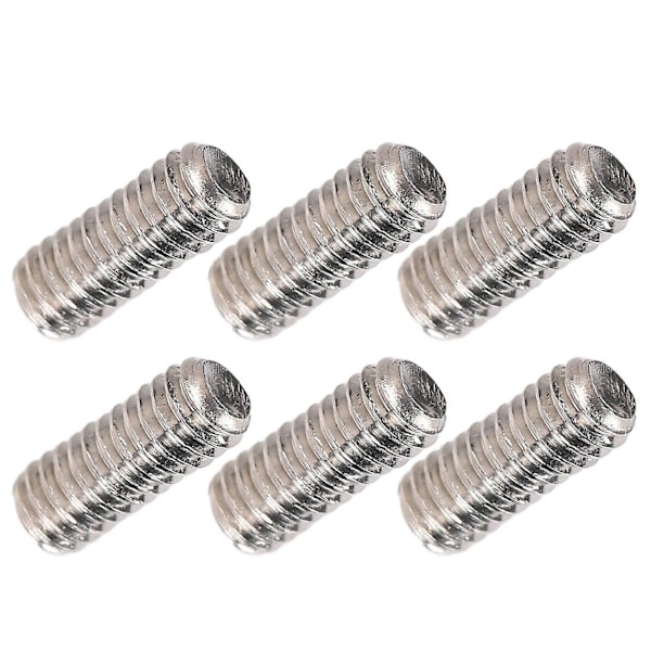 50 stk. Sett Skrue A2?70 Rustfritt Stål Skruesett Sortiment Kit Maskinvare Festemidler Sett M2.5x6