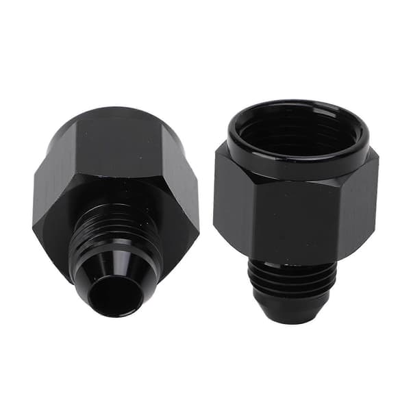 Flare Reducer Metal Adapter Fitting AN10 Hun til AN8 Han Tilbehør til Køretøj