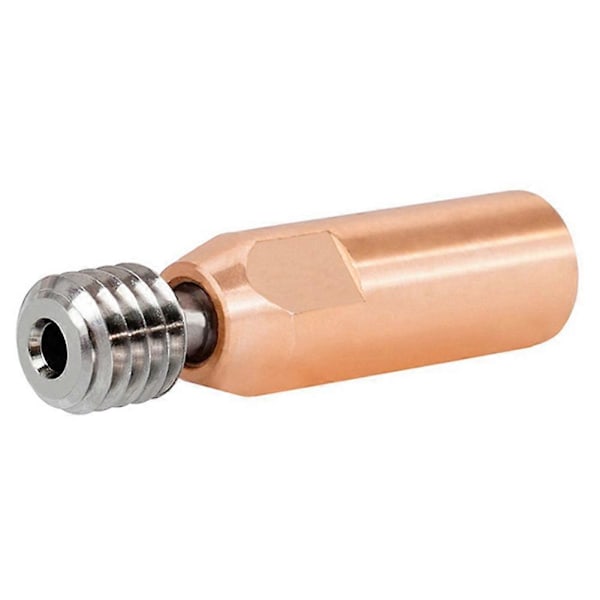 3 st Alla Metall Bi-Metall CR10-Crazy Heat Break Hals för 3 V2 5 -10S Pro Hotend för 3D-skrivare