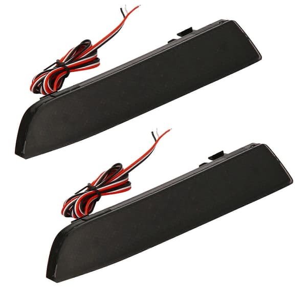 2 stk. LED Sort Linse LED Bagkofanger Reflektor Lys til W447 V-Klasse 2014-2019