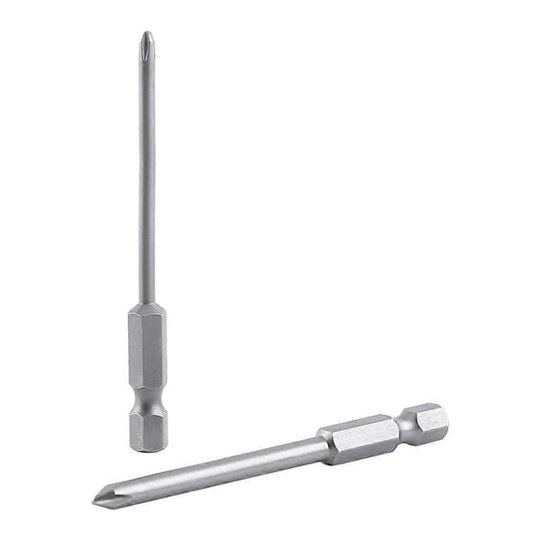 8 stk 75mm 1/4\" Skaft Magnetisk Lang Stjerne Skrutrekker Bits Sett