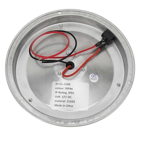 5.5in Marine Taklampe Dome Lys 42LED IP65 Vanntett Innvendig Overflatemontert Lys for Caravan RV Båt Yacht