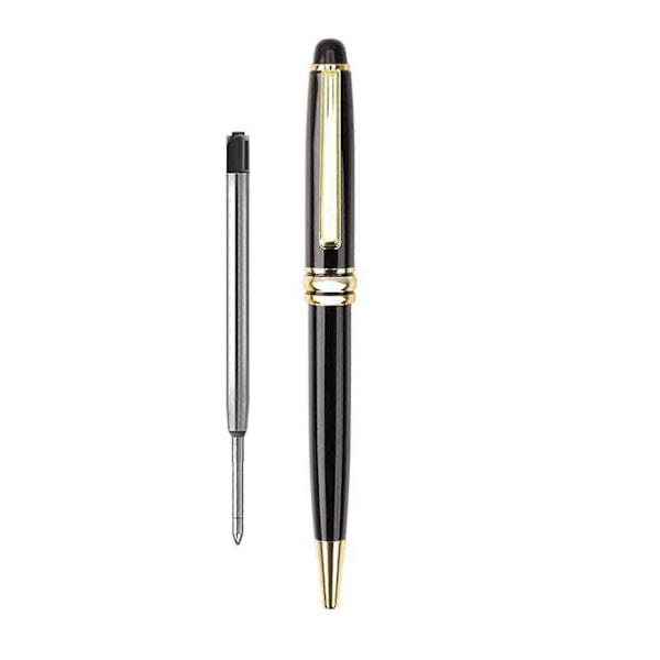 0,5 mm Metall Kulspetspenna Skrivmaterial för Professionellt Kontor Gold Parker refill