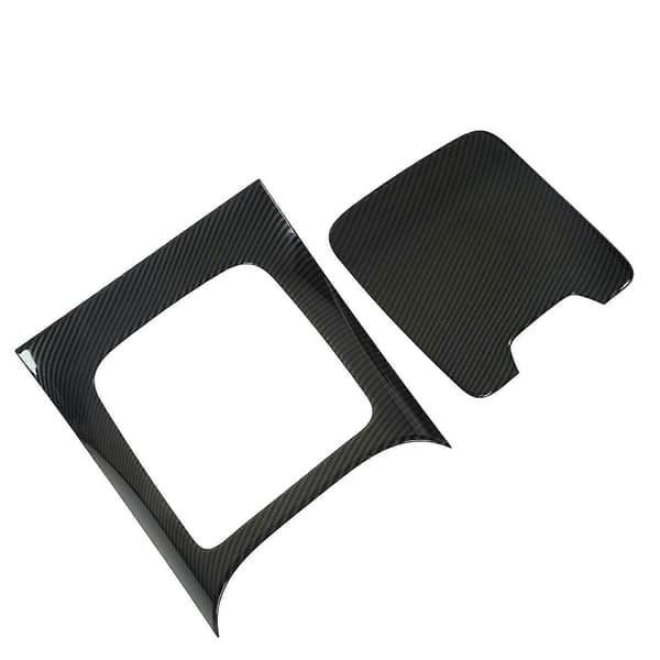 Girboks Deksel Panel Midtkonsoll Deksel Karbonfiberstil Erstatning for Mercedes?Benz C?klasse W206