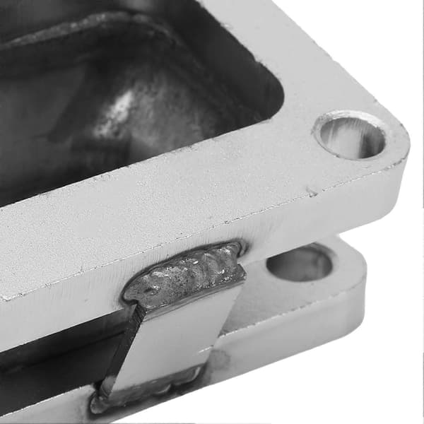 15 Graders Turbo Eksosmanifold Flensadapter for T3 til T4 Rustfritt Stål Tilbehør