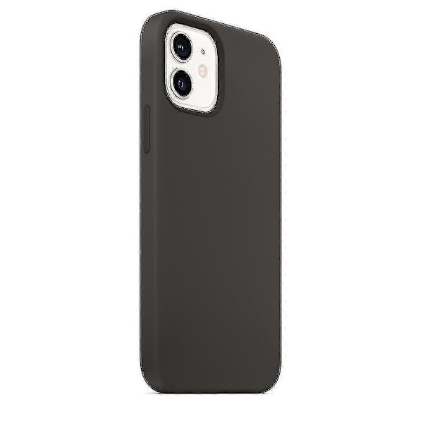Silikoneetui med Magsafe til iPhone 12 12 Pro Black