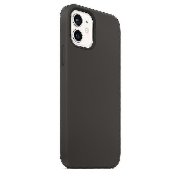 Silikonskal med Magsafe för iPhone 12 12 Pro Black