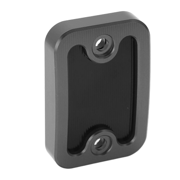 2st Främre Bromsvätskebehållare Lock Vänster Höger Billet Aluminium Ersättning för NMAX155 NMAX125 2015?2020 Svart