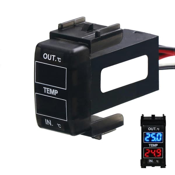 Bil Innvendig og Utvendig Temperaturvisning Dobbel Temperatursensor for X-Rail Sunny NV200 Teana