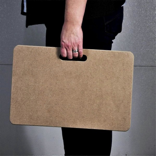 Savi Vaivauslauta Sisäänrakennetulla Kahvalla - 29,7 cm x 44,7 cm Savilauta Savitöihin, Taiteeseen, Keramiikkaan, Savityökaluihin