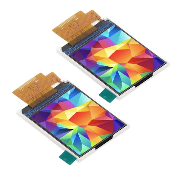 2 STK TFT IPS Display Modul 1.8in Farve 128 X 160 SPI Interface ST7735S Drev Display Modul