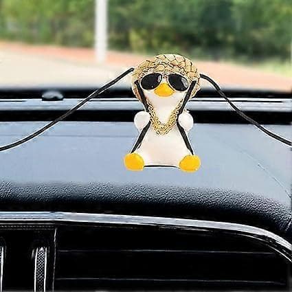 Svängande anka bilhänge, tillbehör för bilbackspegel