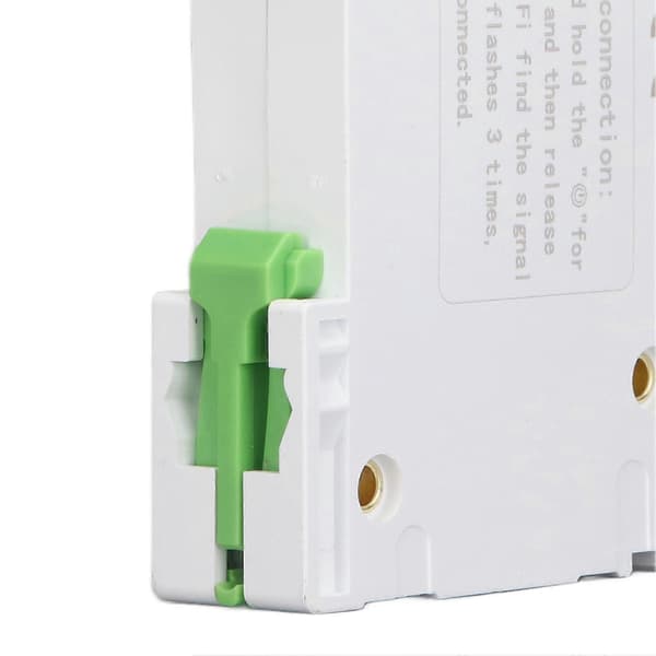 WiFi Smart Strömbrytare 1P DIN-skena Montering APP Fjärrkontroll Tidrelä Brytare AC230V 63A