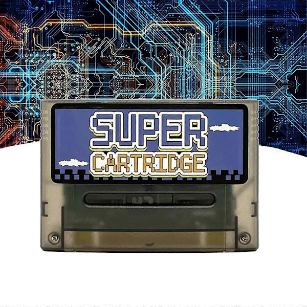 1000-in-1 peli SNES SFC -pelikortille Super Famicom 16 Bit US/EU/JP -versio Videopelikonsoli B