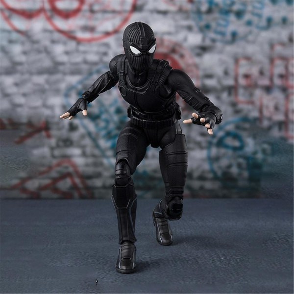 Spider-Man Stealth Suit Film Action Figur Legend Serie Leksak
