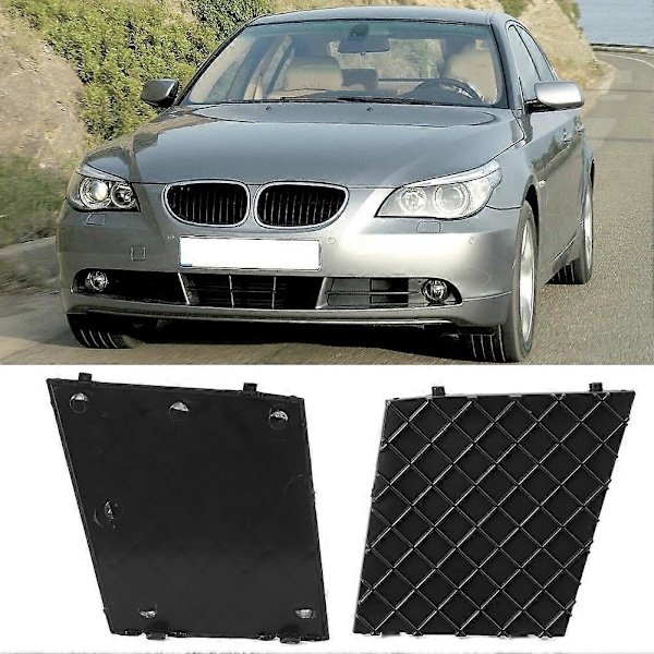 Nedre Vänster Stötfångargrill 51117897184 Passar 5-serie E60 E61 M Paket 2003-2010