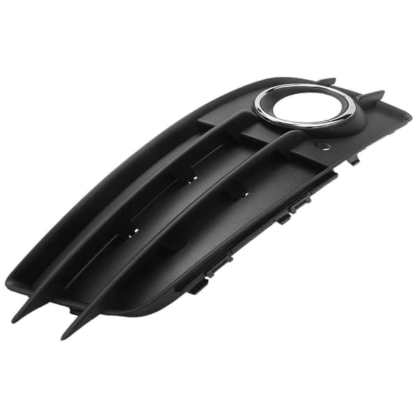 Venstre Side Matt Svart Tåkelys Grill Krom Ring Støtfanger for- A4 B8 S4 2008-2012 8K0807681C