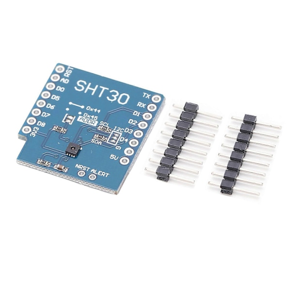 Temperatur- och fuktighetssensormodul Hög Noggrannhet I2C-port Elektronisk Komponent D1 Mini SHT30