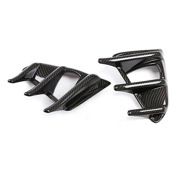 For 86 GT 2016-2020 ABS Karbonfiber Front Tåkelys Lampe Deksel Trim Tåkelysramme Dekor