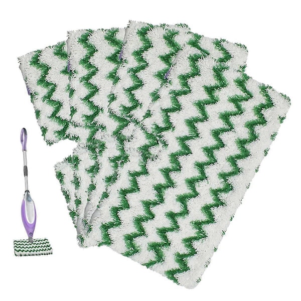 4 st Ångmopp Ersättningsdynor för S3500-serien S3501 S3601 S3501S S3601C Ångmopp Mikrofiber Skrubbmoppdynor