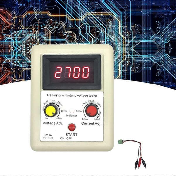 Spänningskapacitet IGBT Transistor Testare MOS Triod Diod LED Spänningskapacitet Testare Tål Spänning Testverktyg A