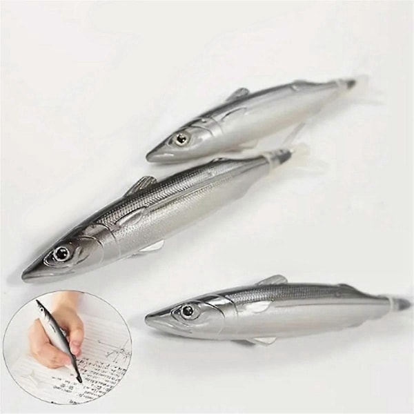 Rolig Saltad Fisk Styling Kulspetspenna Ocean Series Kulspetspenna Fisk Styling Penna