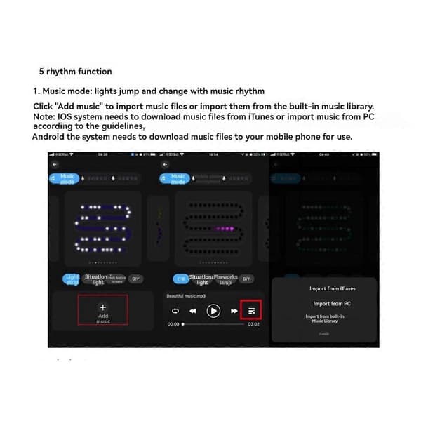LED Controller 44 Taster Bluetooth Stemmestyret Intelligent Dæmpning Farvetemperatur Strip Lys Controller B