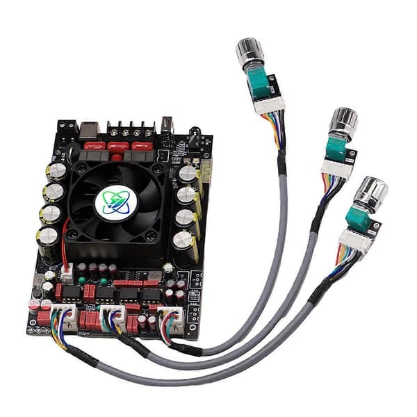 220Wx2 Förlustfri Bluetooth Ljudförstärkarmodul Stereo Hög- och Lågbaskontroll TPA3251