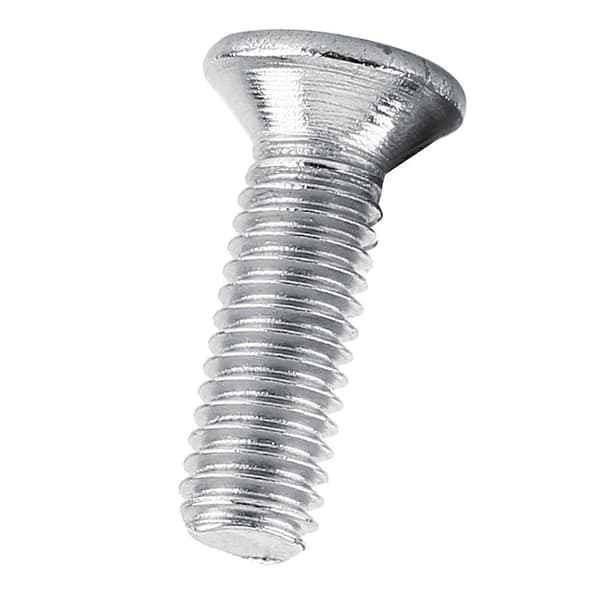 100 stk. pose fladt hoved rustfrit stål SS304 maskine kryds undersænket skrue bolt fastgørelse M3*8